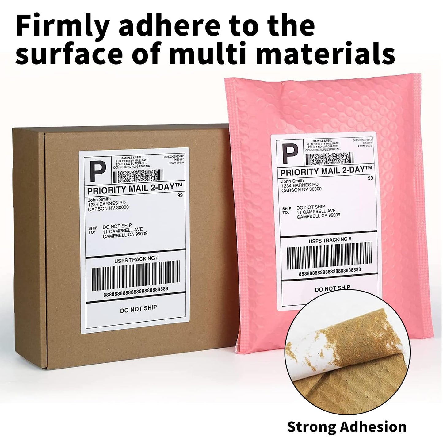 PAPRMA 4000 Direct Thermal Labels - 16 Rolls of 4' x 6' Thermal Printer Paper - 250 Labels Per Roll - Zebra Rollo Compatible