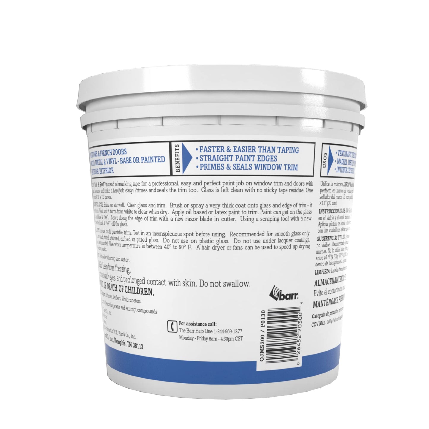 JASCO Liquid Mask & Peel, 1 Quart