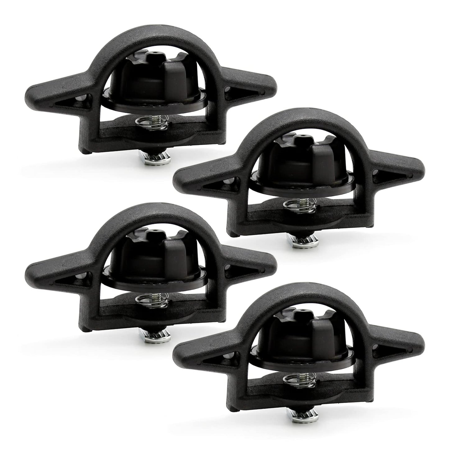 VIKKSAER 4 Pcs Tie Down Bed Cleat, Replacement for Toyota Tacoma 2005-2021, Replacement for Tundra 2007-2021, Replaces PT278-35160, PT278-35112, PT278-0C010, PT278-35111