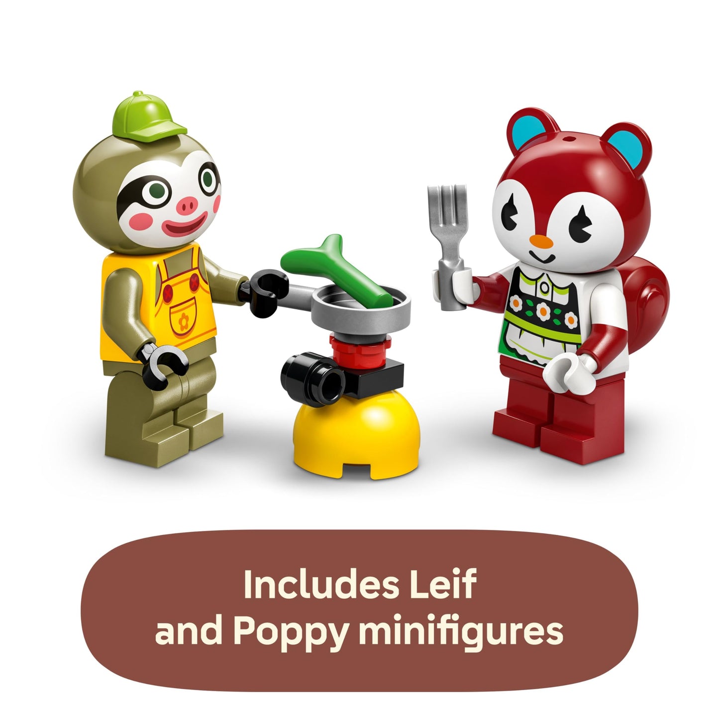 LEGO Animal Crossing Leif's Caravan & Garden Shop Building Toy - Animal Crossing Toy Figure and Playset for Kids, Girls and Boys, Ages 7+ - Pretend Play Gift Idea for Birthdays - 77054