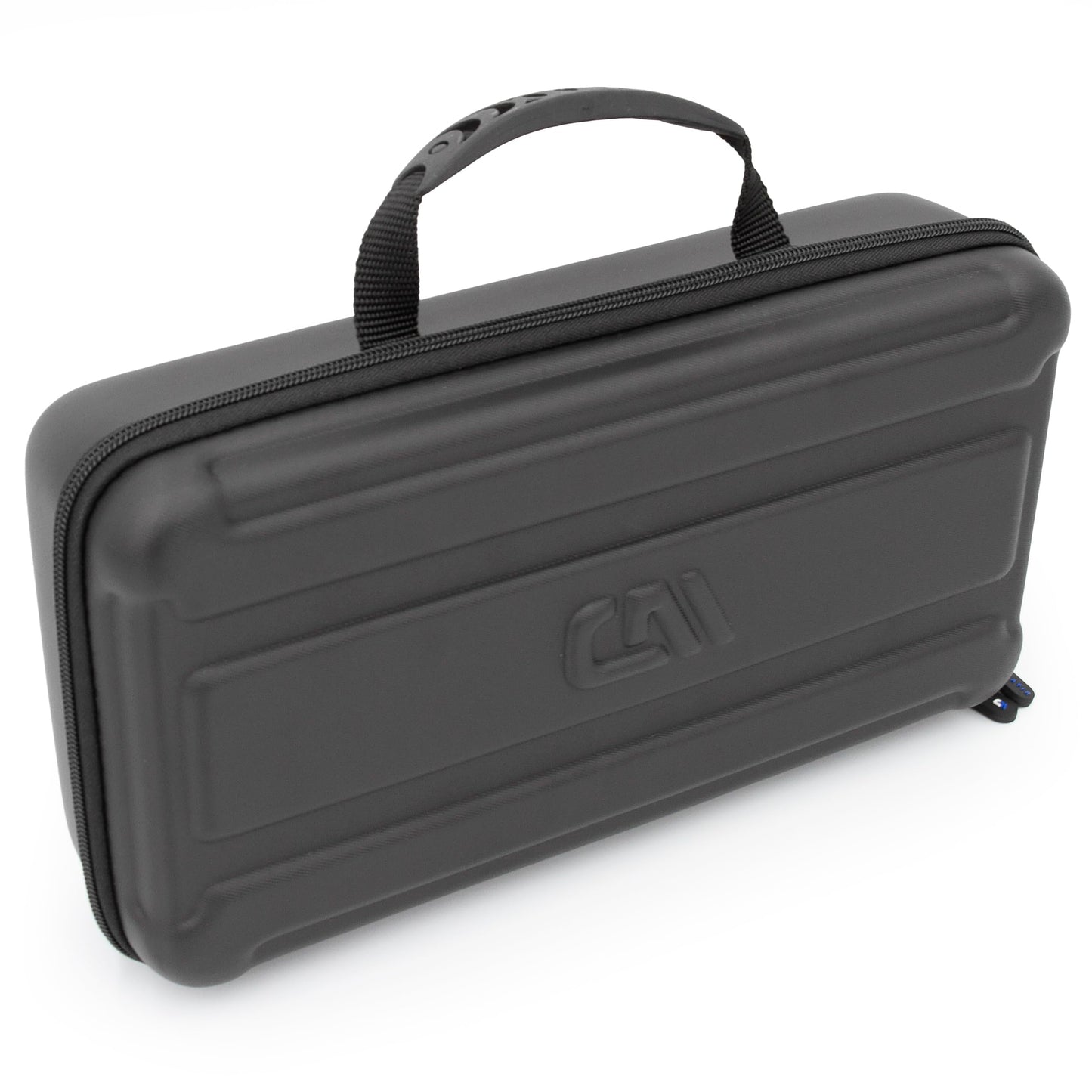 CASEMATIX Carry Case Compatible with Audio Technica Turntable at SB727 Sound Burger Record Player, Impact Resistant Exterior with Padded Foam Interior to Protect Portable Turntable
