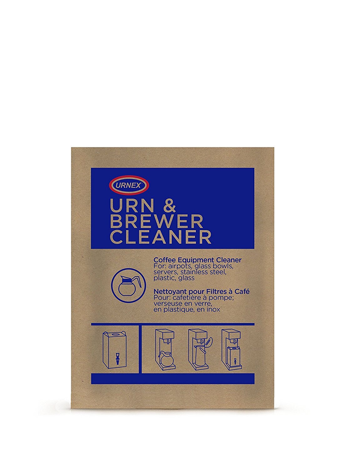 Urnex Original Urn and Brewer Cleaner, 100 - 1oz packets