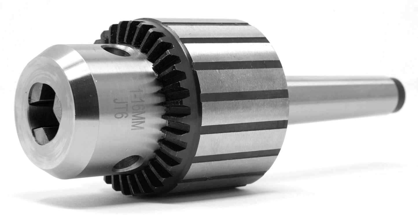 Wen LA164K 5/8-Inch Keyed Drill Chuck with MT2 Arbor Taper.