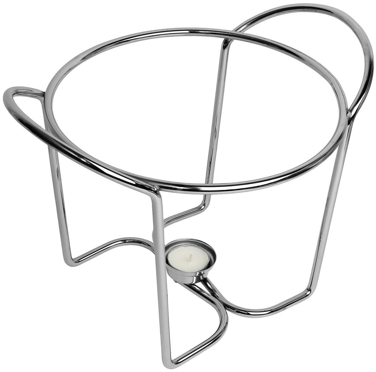 Galashield Stainless Steel with Glass Dish Buffet Server Food Warmer Chafing with Ladle for Soup (4-Quart Capacity)