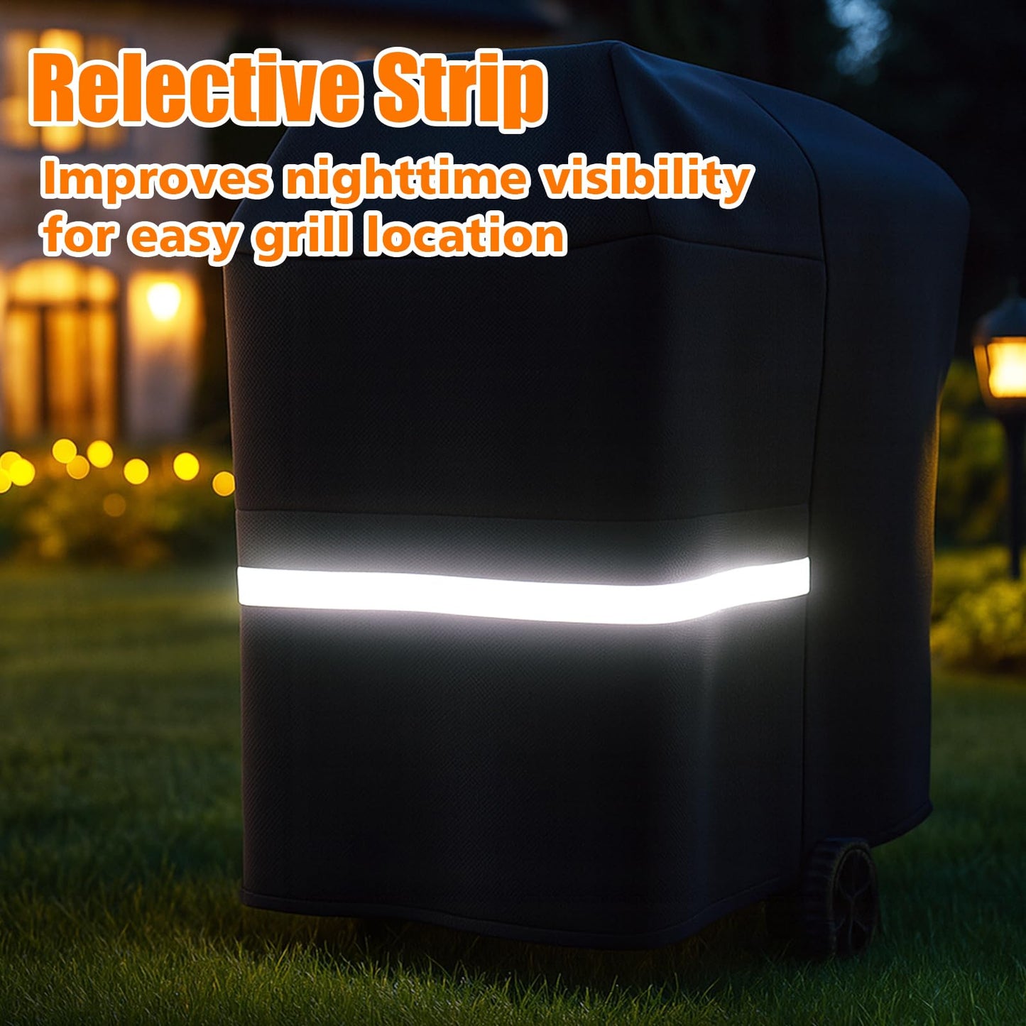 Hisencn Grill Cover for Pit Boss Austin XL, 600D Wood Pellet Grill Cover for PB Rancher XL, 1000, 1100 pro, 1150, Z Grill 1000, Heavy Duty Waterproof, UV and Fade Resistant BBQ Cover