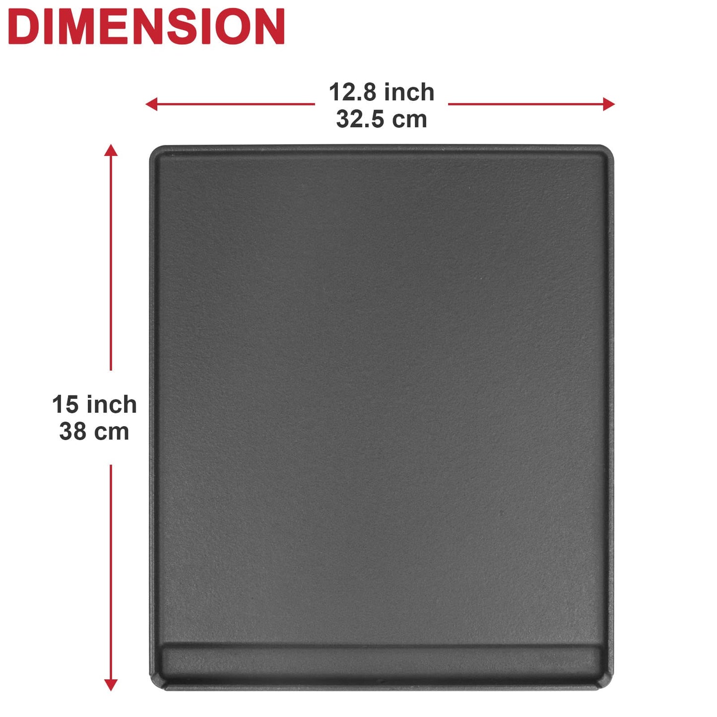 BBQ Reversible Cooking Griddle for Broil King Gcrown 10 20 40 90 and Signet 20 70 90 Gas Grills, Cast Iron Plancha Griddle Replacement Parts for Broil King 11221