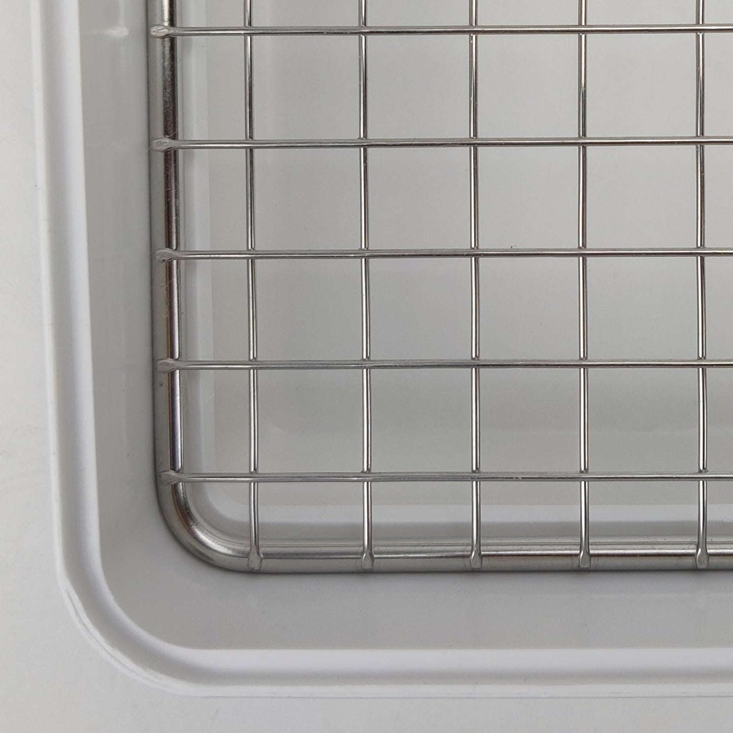 Extra Large Flemish Giant Rabbit Litter Box with Metal Grate, Bunny Toilet for Cage, Small Animal Potty Trainer
