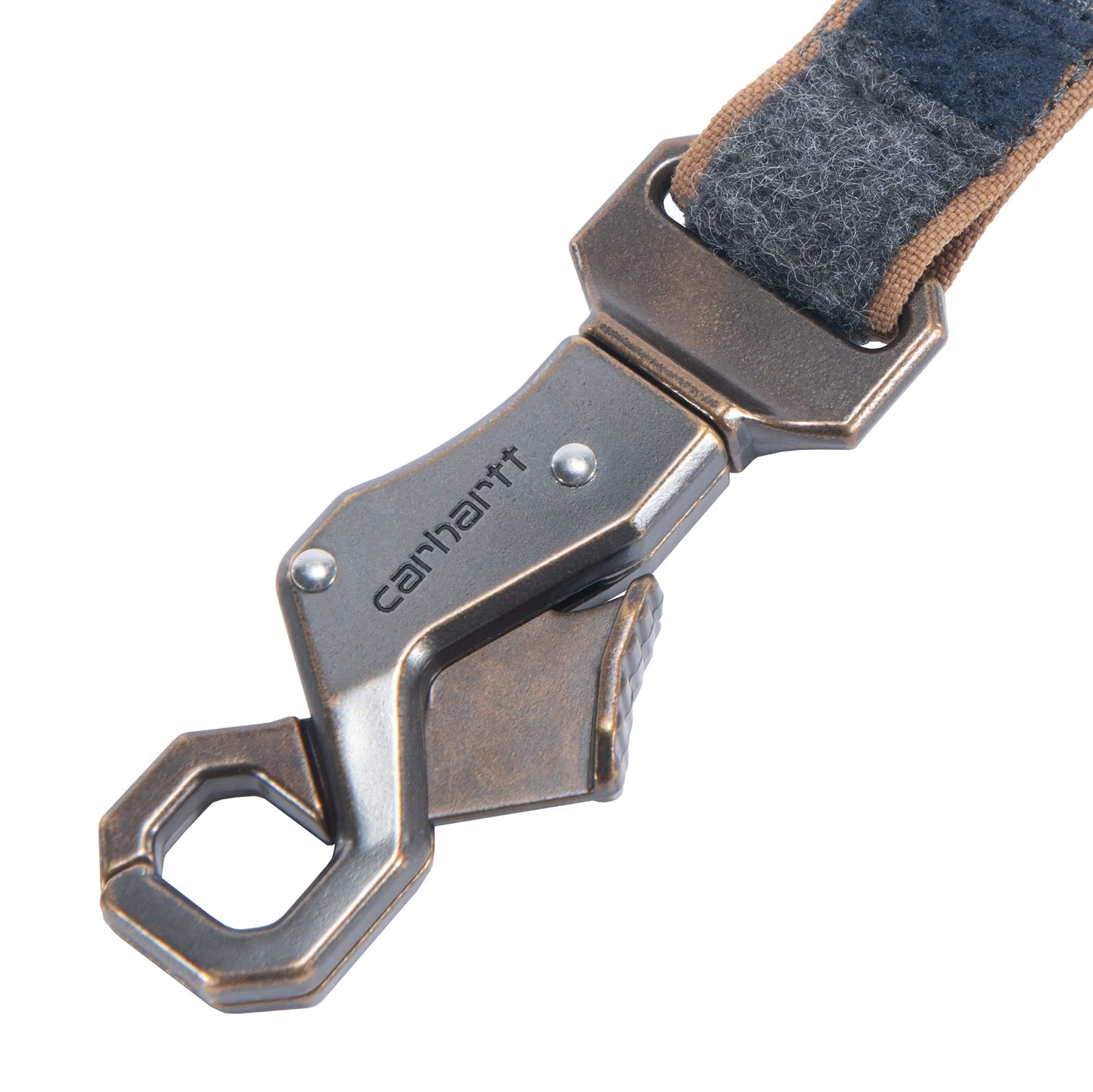 Carhartt Pet Durable Nylon Duck Leashes for Dogs, Reflective Stitching for Visibility, Blanket Stripe, One Size