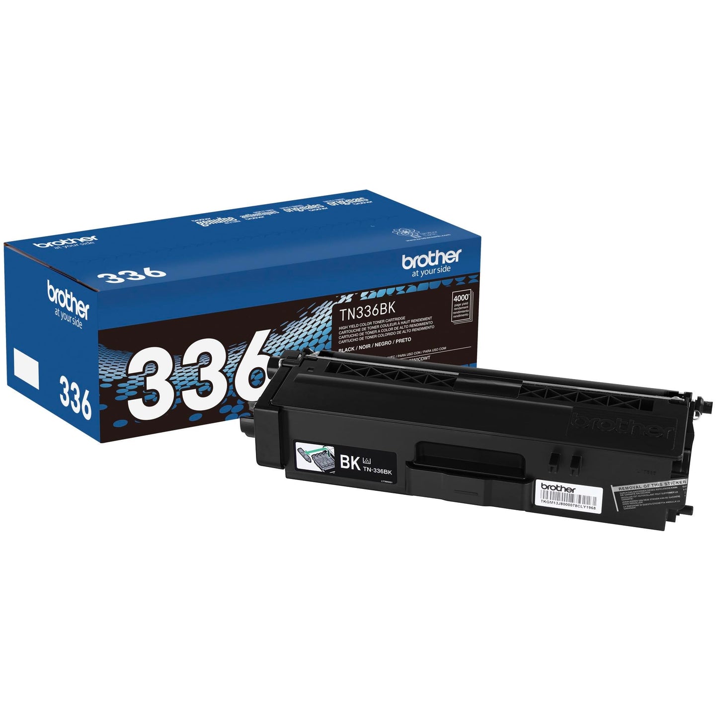 Brother Genuine TN336BK High-Yield Black Toner Cartridge, higher yield for value, Compatible: MFC-L8600CDW, MFC- L8850CDW, HL-L8350CDW, MFC- L8600CDW, HL-L8350CDWT