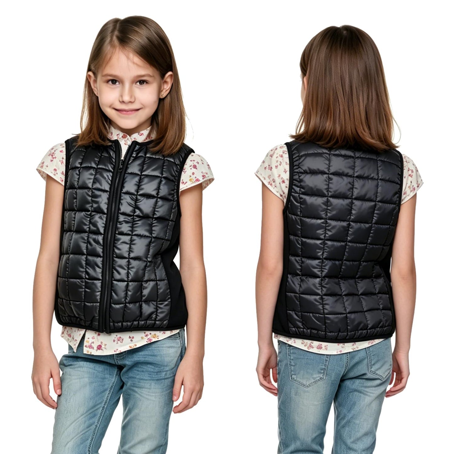 Weighted Compression Vest for Kids With Sensory Needs (Large)