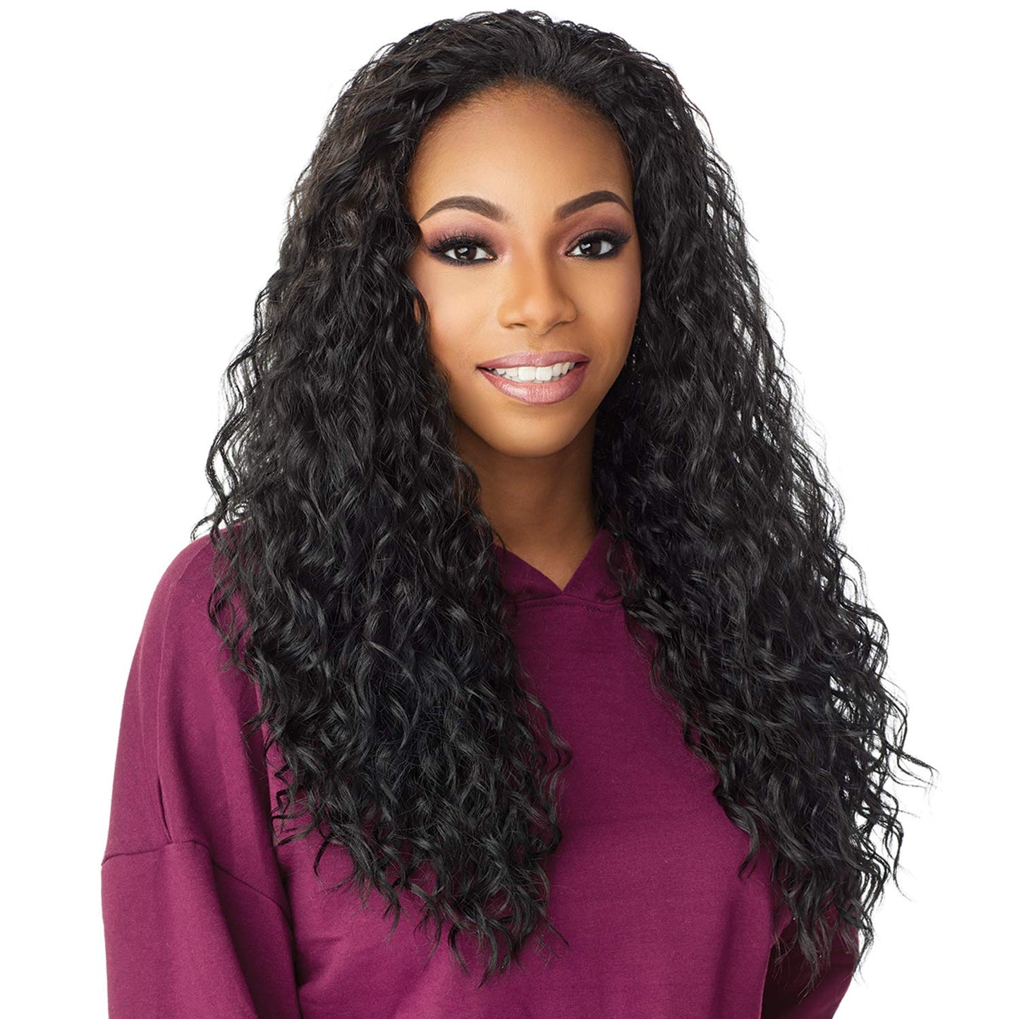 Sensationnel Instant Up & Down Pony Wrap Half Wig - UD002 (1B Off Black)