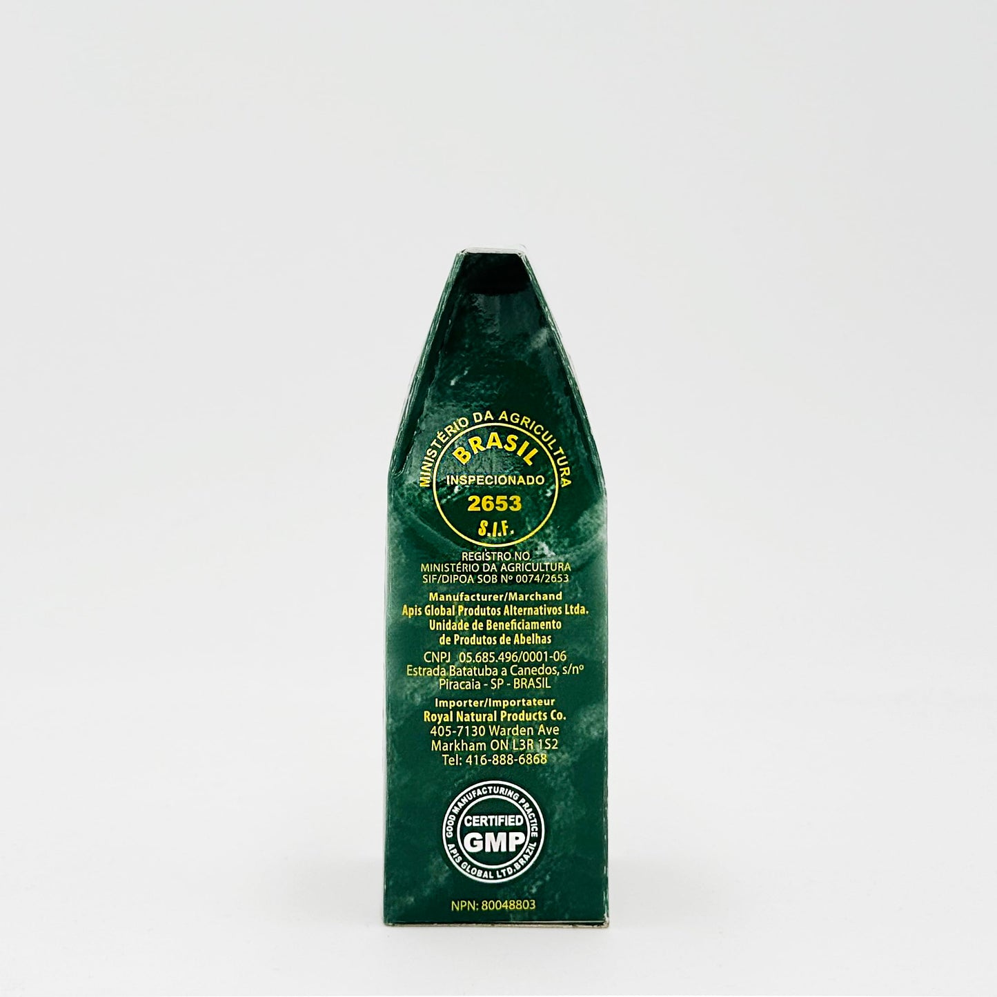 3 Bottles Apiario Silvestre Bee Pollen Green Bee Propolis Liquid Glycolic Extract -Non Alcoholic, Wax Free