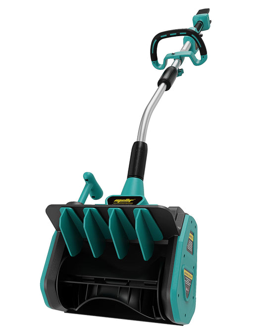 36V Cordless Snow Shovel Compatible with Makita 18V Battery(Tool Only), Electric Power Snow Thrower, Handheld Snow Blower with 13.2" in. Width 8" in. Depth, 26.5' ft Throwing Distance