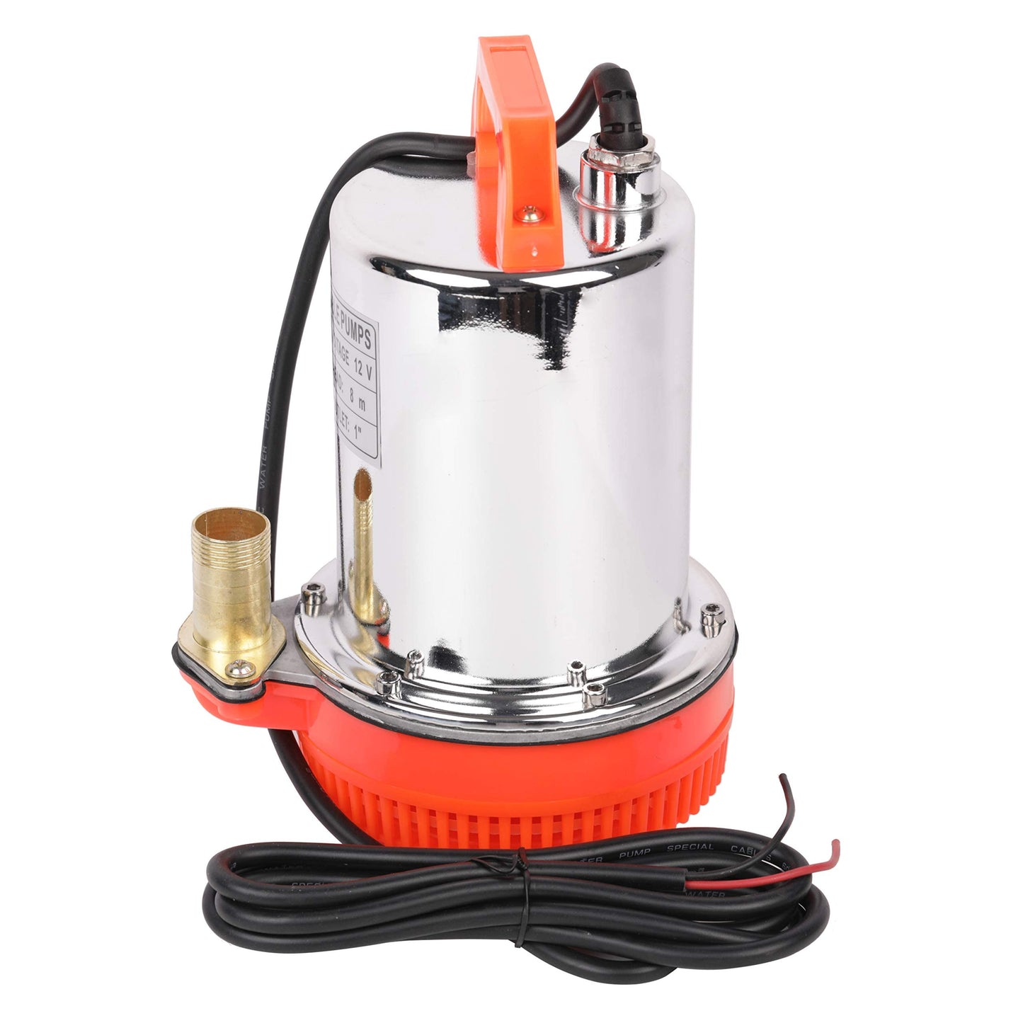ZHKUO DC 12V Farm & Ranch Solar Water Pump Submersible Well Booster Pump