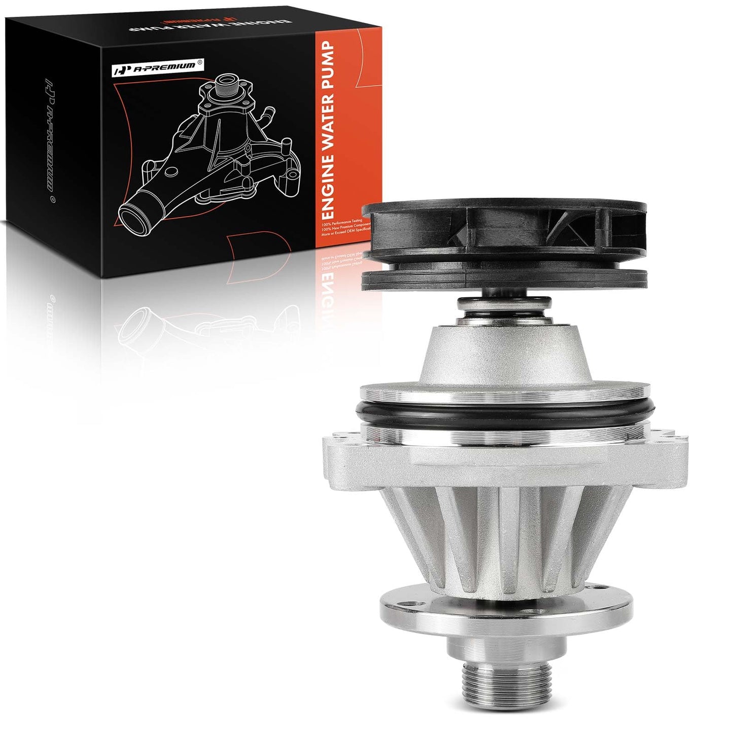 A-Premium Engine Water Pump [DOHC, 6Cyl 2.0L 2.5L 2.8L 3.0L] Compatible with [3,5 Series E36 E46 E39 E34] 320i, 323ci, 325is, 328ci, 330i, 525i, 528i 97-00 & M3 E36, X3 E83, Z3 E36, Z4 E85 & More