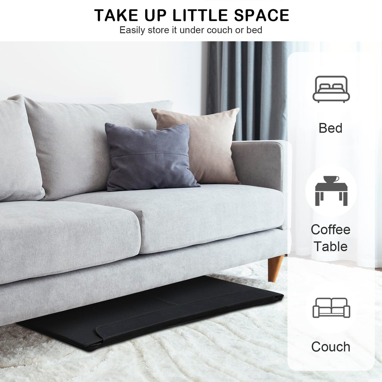 ALL4JIG 1500 Pieces Jigsaw Puzzle Board, Portable Puzzle Board, Jigsaw Puzzle Table Board, Puzzle Keeper Puzzle Caddy with Sorting Trays & Detachable Board,Non-Slip Surface