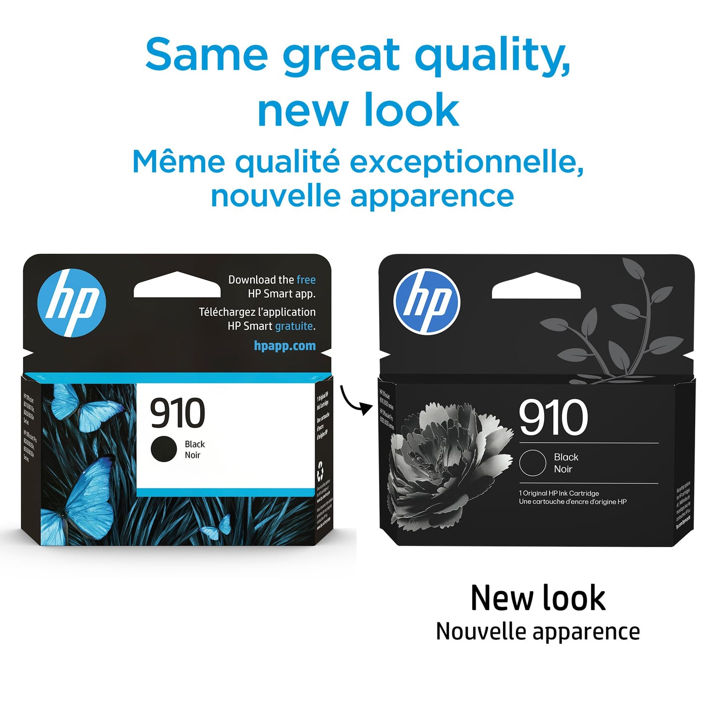 Original HP 910 Black Ink Cartridge | Works with HP OfficeJet 8010 8020 Series HP OfficeJet Pro 8020 8030 Series | Eligible for Instant Ink