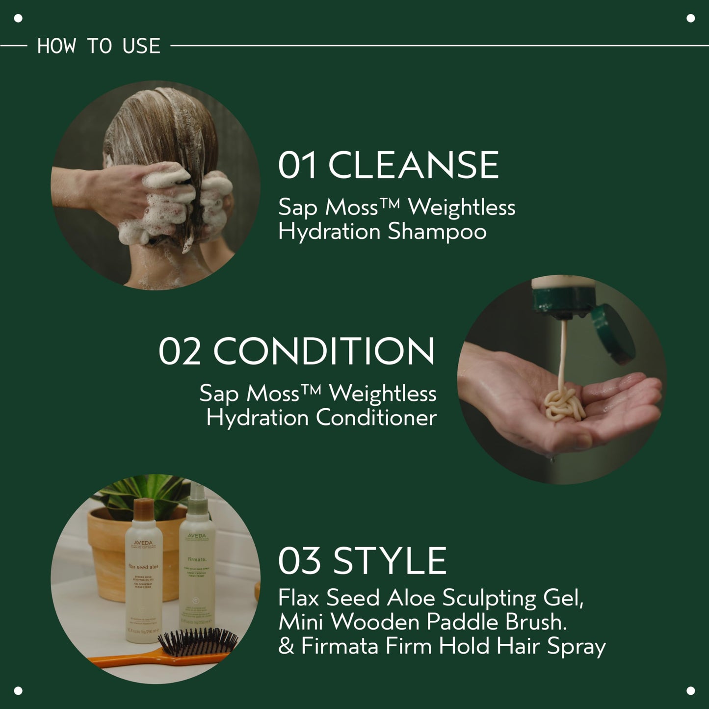 Aveda Sap Moss Weightless Hydration Conditioner | Hydrates, Detangles, Fights Frizz | Silicone Free | Conditioner for Normal to Dry Hair | 98% Naturally Derived*, 200ml