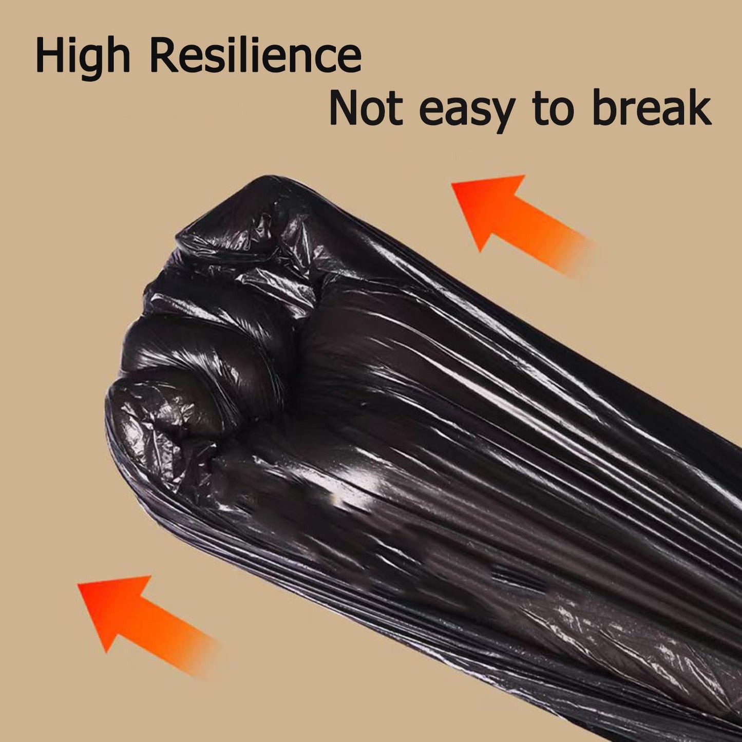 GoodFinely Large Black Trash Bags 20-21 Gallon Drawstring Garbage Bags,Measuring 28x 33.8 inches,Heavy Duty Plastic Garbage Bags for Household Kitchen Office Restaurant Thickened Stretchy