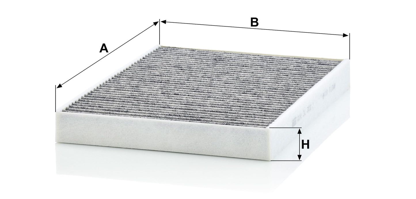 MANN-FILTER CUK 31 003 Cabin Air Filter with Activated Carbon