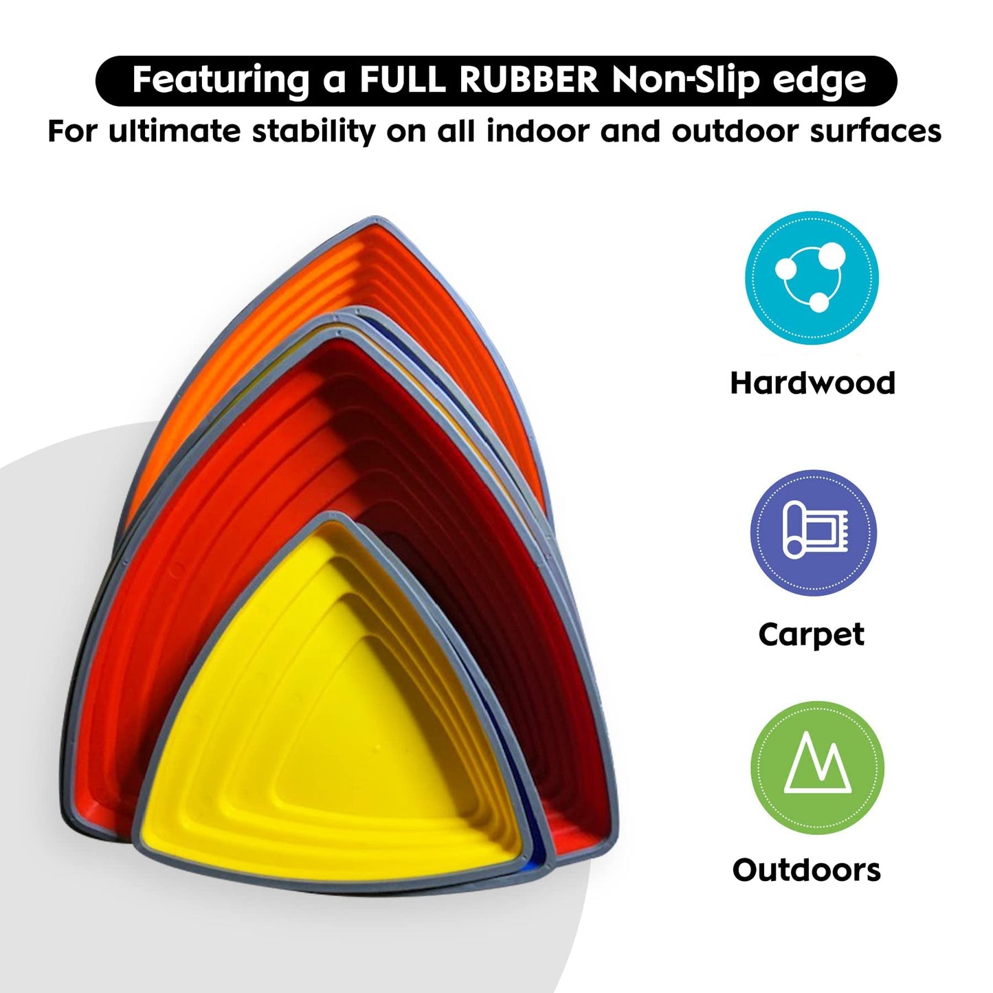 Balance Stepping Stones for Kids 11pcs Anti-skidding Stepping Stones Set Balance Blocks Indoor & Outdoor Kids Fitness Equipment Promotes Balance Coordination and Strength