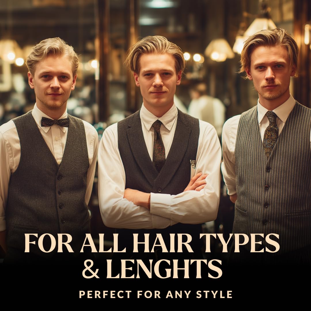 Charlemagne Pre-Styler Sea Salt Spray - 200 ml, 2 Pack - Firm Hold & Hair Volume for Curly & Wavy Hair - Heat Protection & Matte Finish - Made in Germany