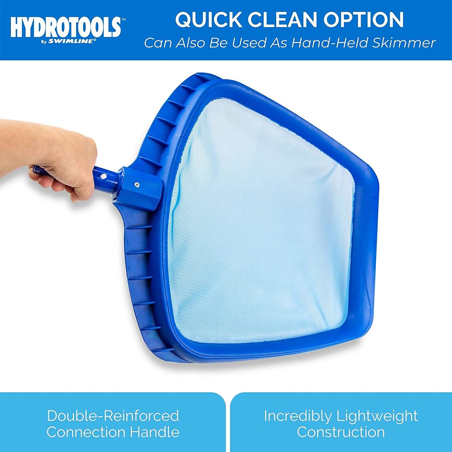 Solstice by International Leisure Products Hydro Tools 8039 Professional Heavy Duty Leaf Skimmer