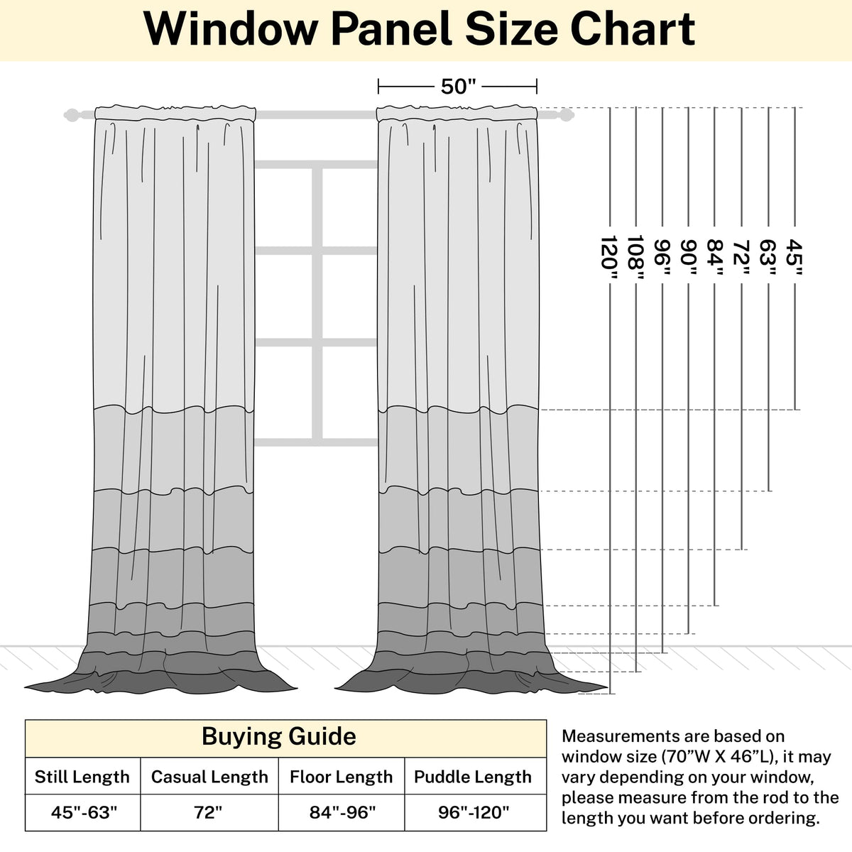 MEETBILY Curtains Panels for Back Tab Semi Sheer, Linen Textured Drapes Rod Pocket, Flax Curtains for Farmhouse/Bedroom/Living Room/Window Light tan(2-Pack, 50 x 84 inch Long)