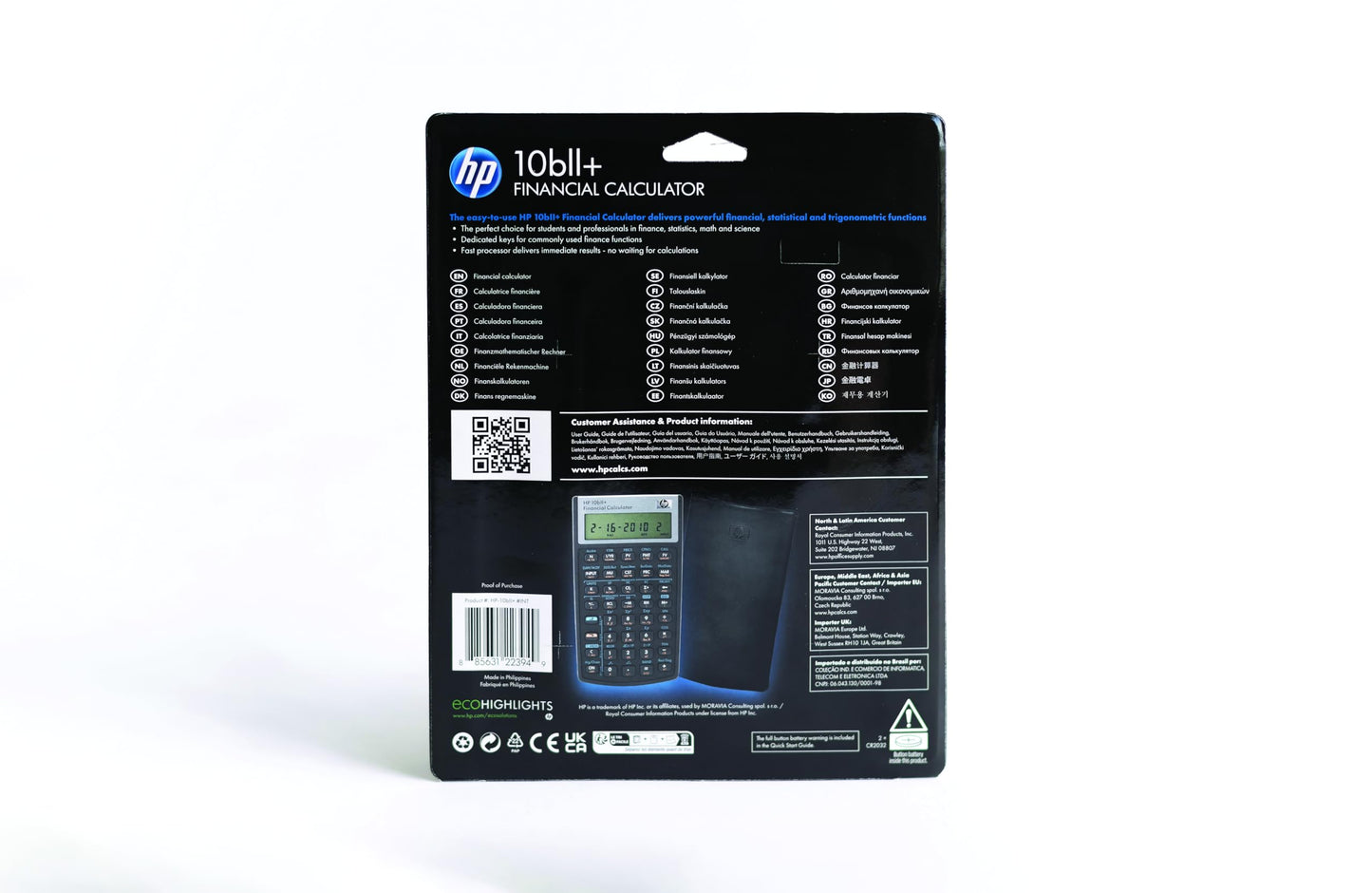 HP 10bii+ Financial Calculator