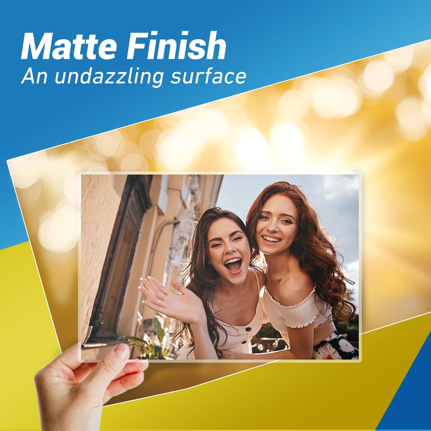 Uinkit Matte Laminating Sheets, 9 x 11.5 Inches 3 Mil Thick Matte Finish 100 Pack Fitted for Letter Size Thermal Laminating Pouches 8.5 x 11