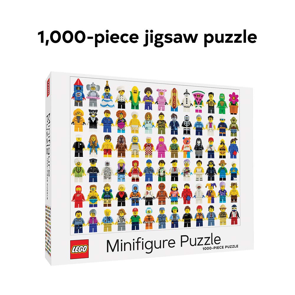Lego Minifigure Puzzle: 1000-piece