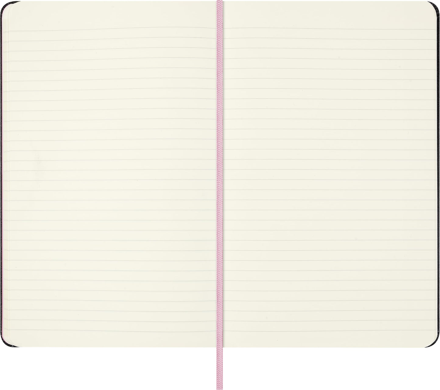 Moleskine x BLACKPINK Limited Edition Notebook, Hard Cover, Large (5" x 8.25") Ruled/Lined, Black, 240 Pages
