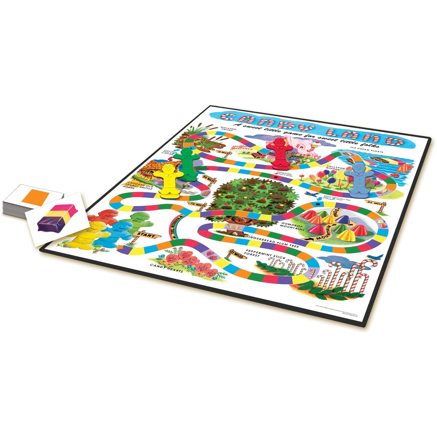 Candy Land with Retro Artwork by Winning Moves Games USA, Classic Edition Celebrating Over 70 Years, A Sweet Little Game for Sweet Little Folks, Rite of Passage Game for 2-4 Players, Ages 3+ (1189)