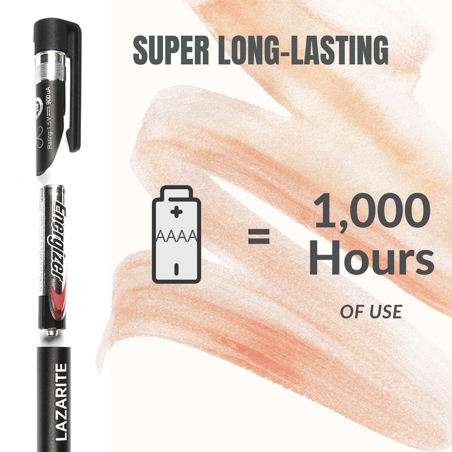 LAZARITE M Pen Black, Active Stylus for Microsoft Surface, Lenovo Flex 5/14, Yoga 7i/9i, Hp Envy x360/Pavilion x360/Spectre x360, 4096 Pressure Sensitivity, Palm Rejection, Tilt Support