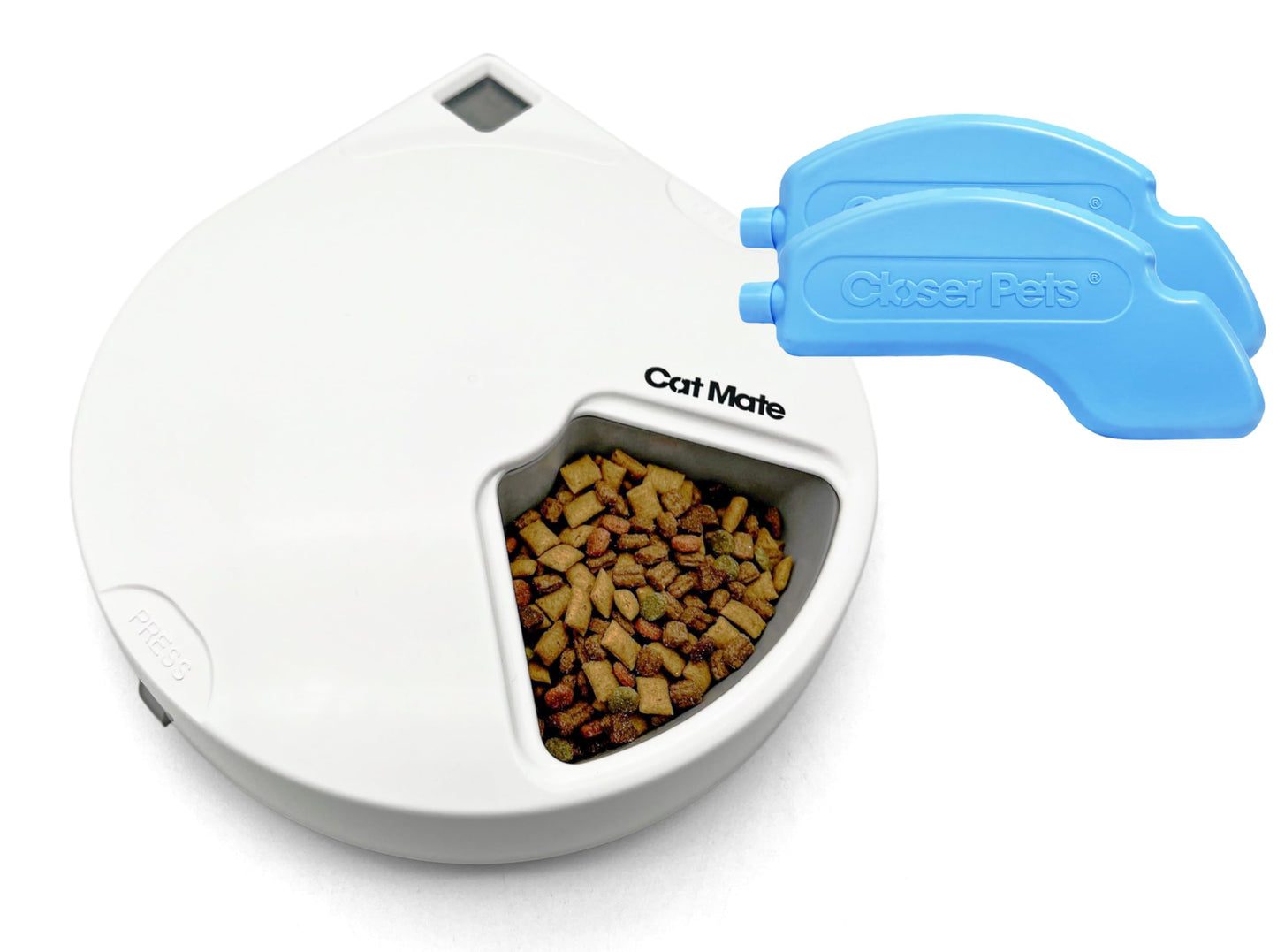Cat Mate C500 Automatic Pet Feeder with Digital Timer for Cats and Small Dogs