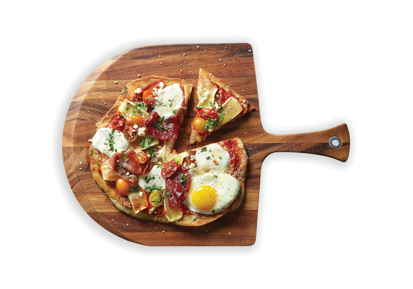 Ironwood Acacia Wood Peel, Napoli Pizza Paddle, 14" x 20"