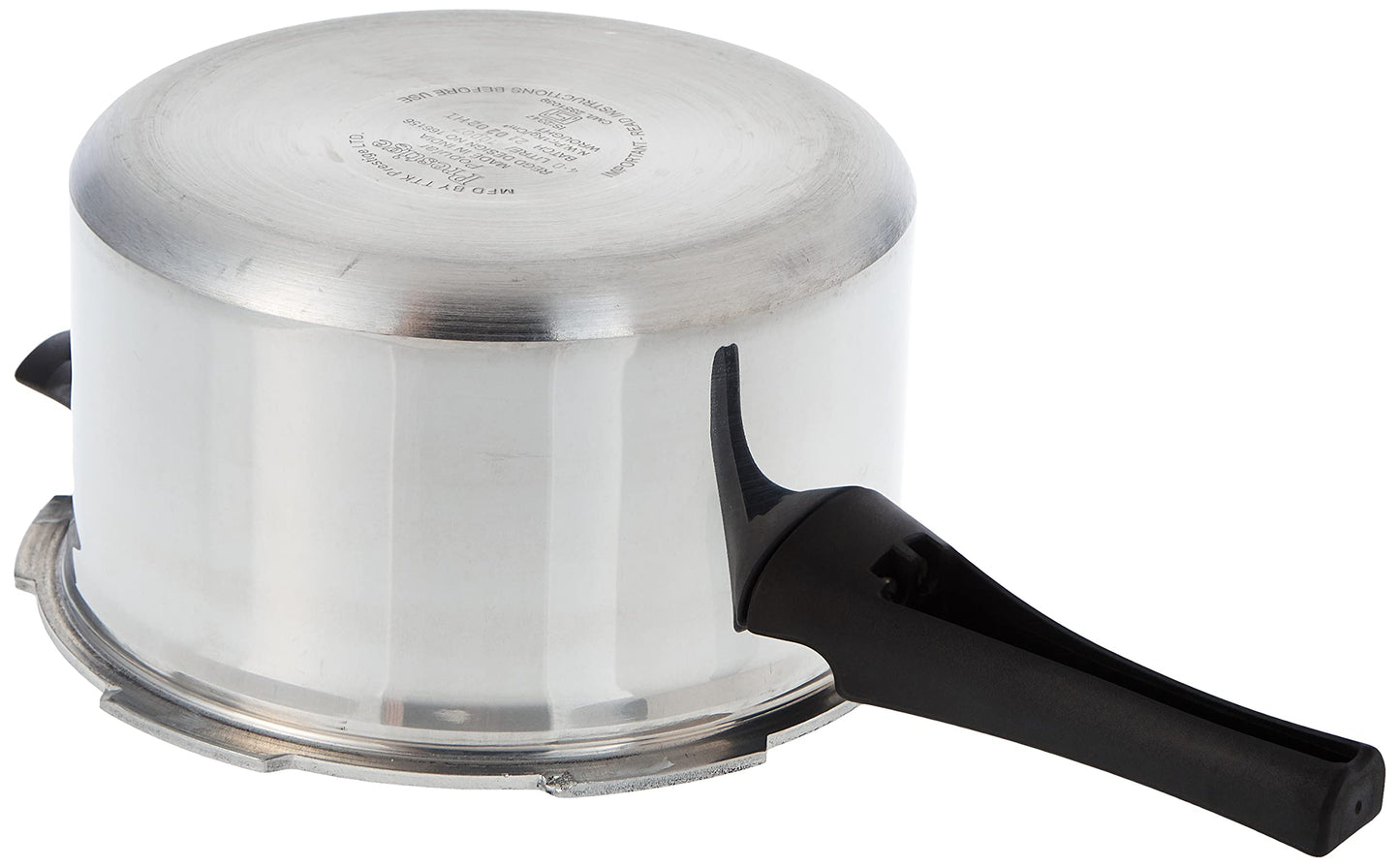 Prestige Popular Aluminium Pressure Cooker, 4 Liters,Silver
