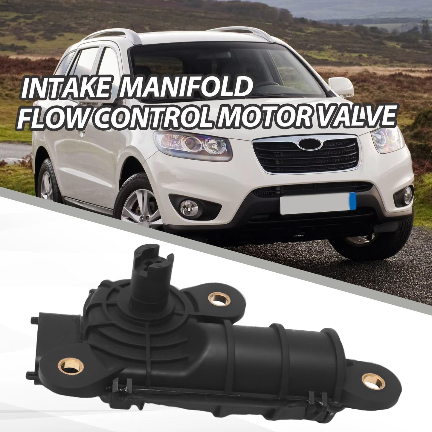 JUUDDENPARTS 911-922 Engine Intake Manifold Runner Control Motor Valve, Replacement for Hyundai Santa Fe 2010-2012, Replacement for Hyundai Sonata 2008-2010, Replacement for Hyundai Tucson 2010-2013