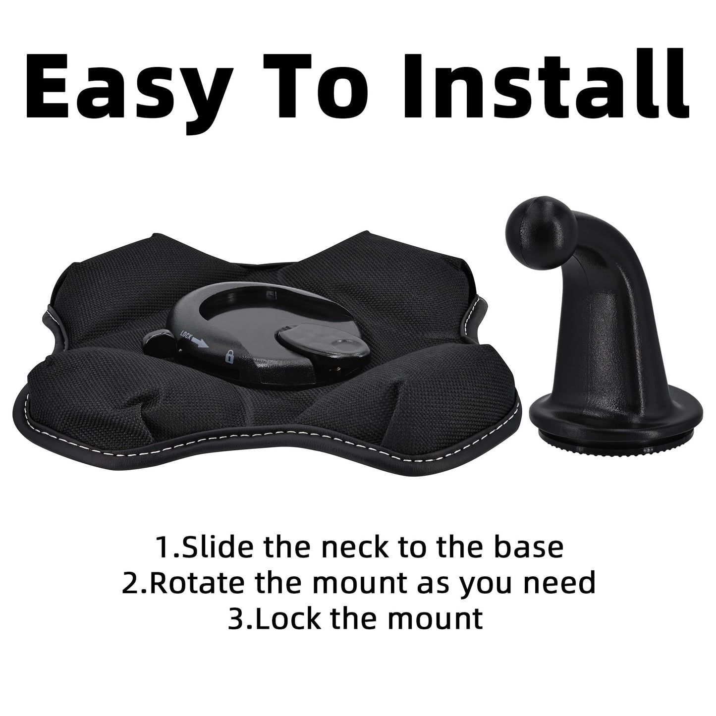 iSaddle Exclusive Portable NonSkid Beanbag Dashboard Friction Mount for all Garmin GPS Nuvi 30 40 42 44 50 52 54 55 56 65 2250 2350 2360 2455 2457 2458 2460 2475 2495 2497 2555 2557 2558 2559 2577 2595 2597 2598 2757 2558 2577 2595 2597 2598 2757 2797 345