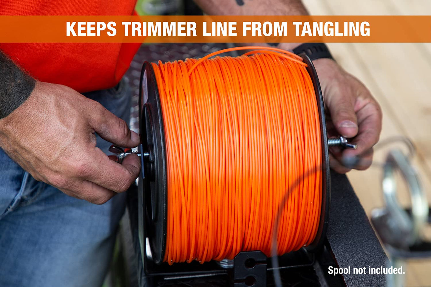 Buyers Products LT40 3 or 5-Pound Trimmer Line Spool Landscape Truck and Trailer Bracket