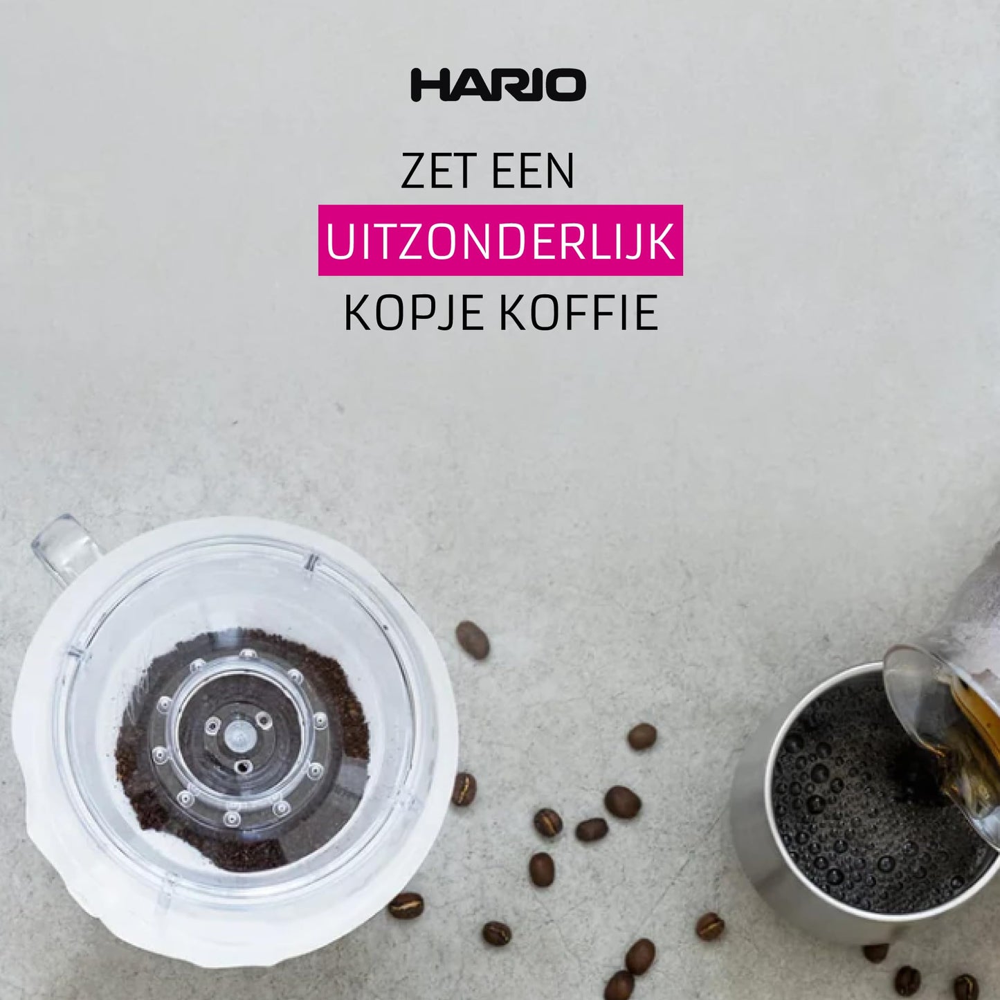 HARIO SUPPORT V60 PORCELAIN TAM 02