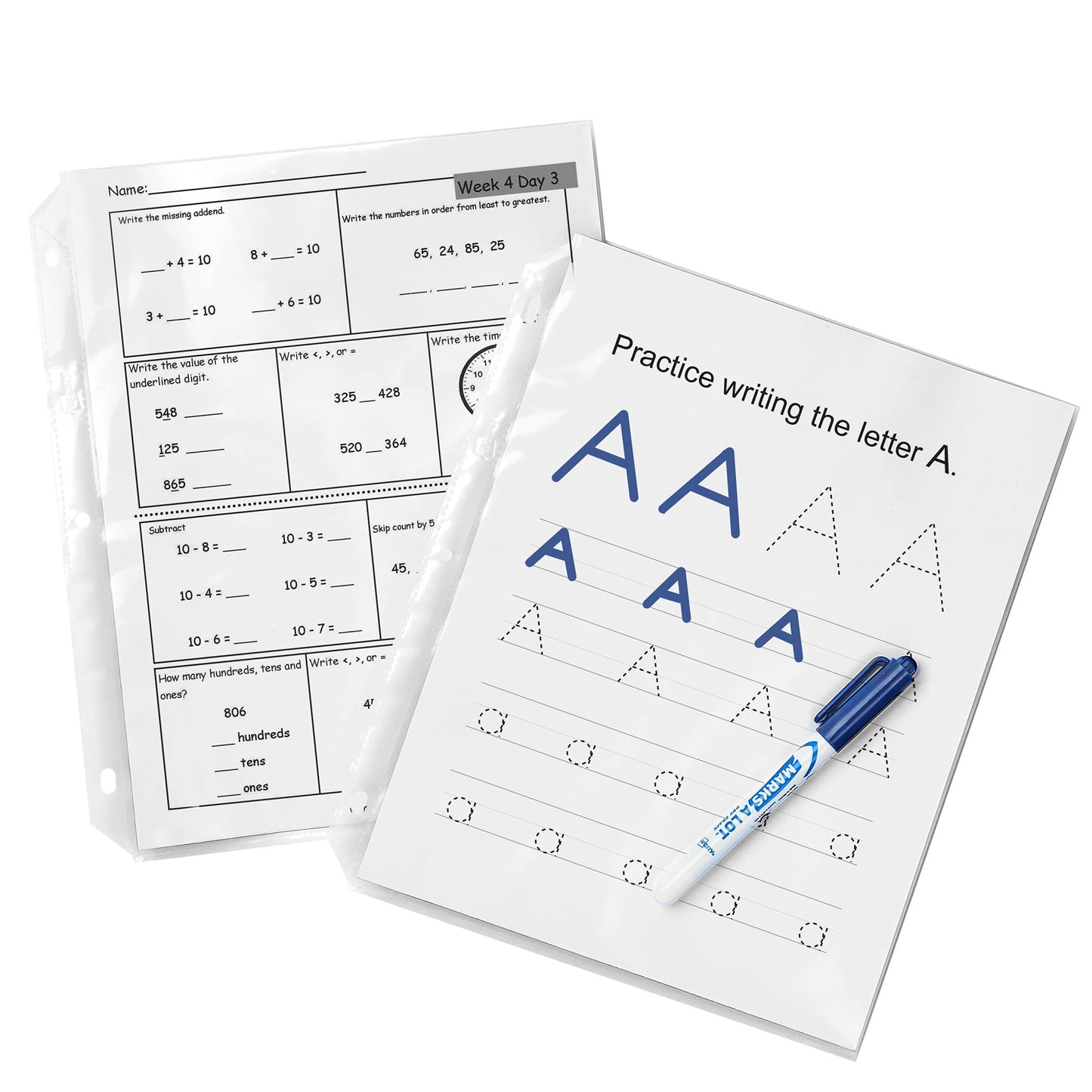 Avery Diamond Clear Heavyweight Sheet Protectors, Acid Free, Box of 200 (74400)