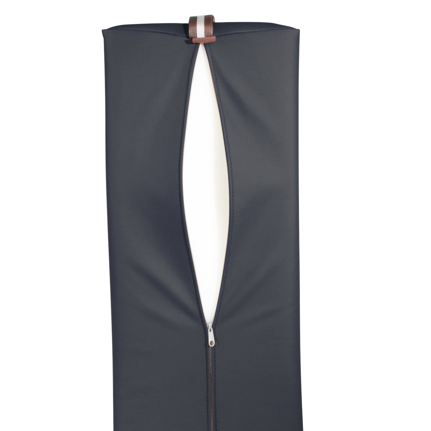 "Master Massage 9" Large Half Round Semi-round pillow Cushion Massage Bolster 9" x26" - Agate Blue", 1 count