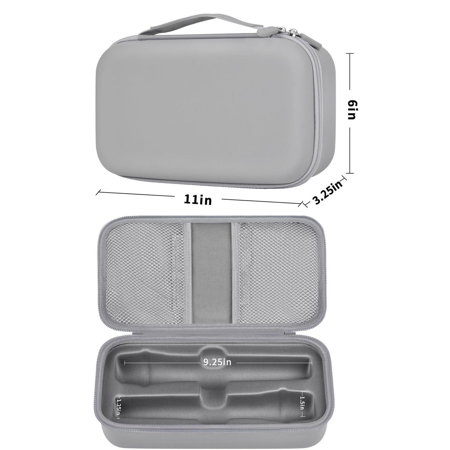 Wireless Microphone Case-Lighting Grey