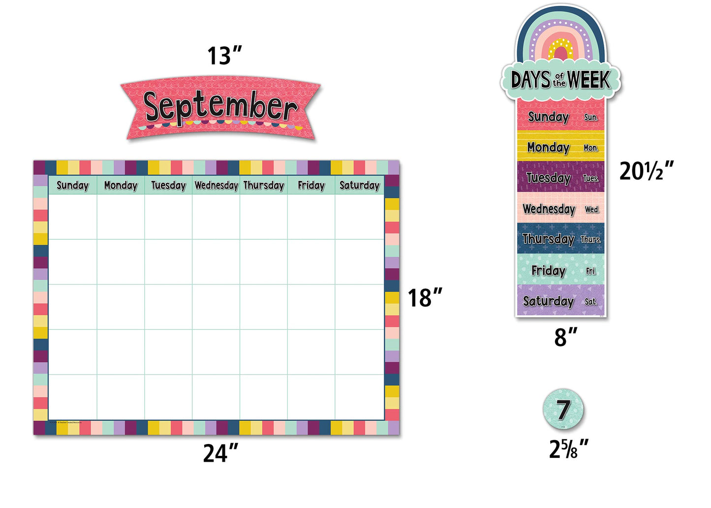 Oh Happy Day Calendar Bulletin Board