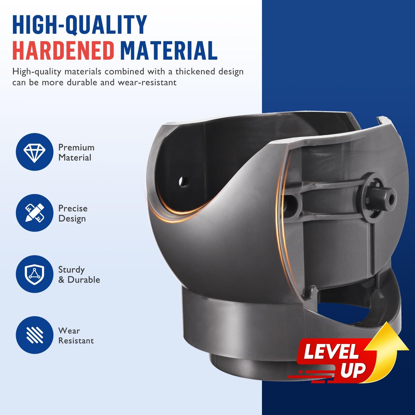 Head Connector + Ball Wheel Replacement for Dyson 100W High Torque Cleaner Head V10 V11 V15 Accessories, Head V Ball Wheels Replacement Parts, for 970100-05 969331-01 Attachment