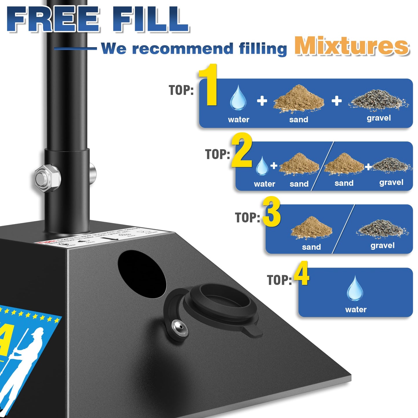 Tamper Tool (10"x10" Black)