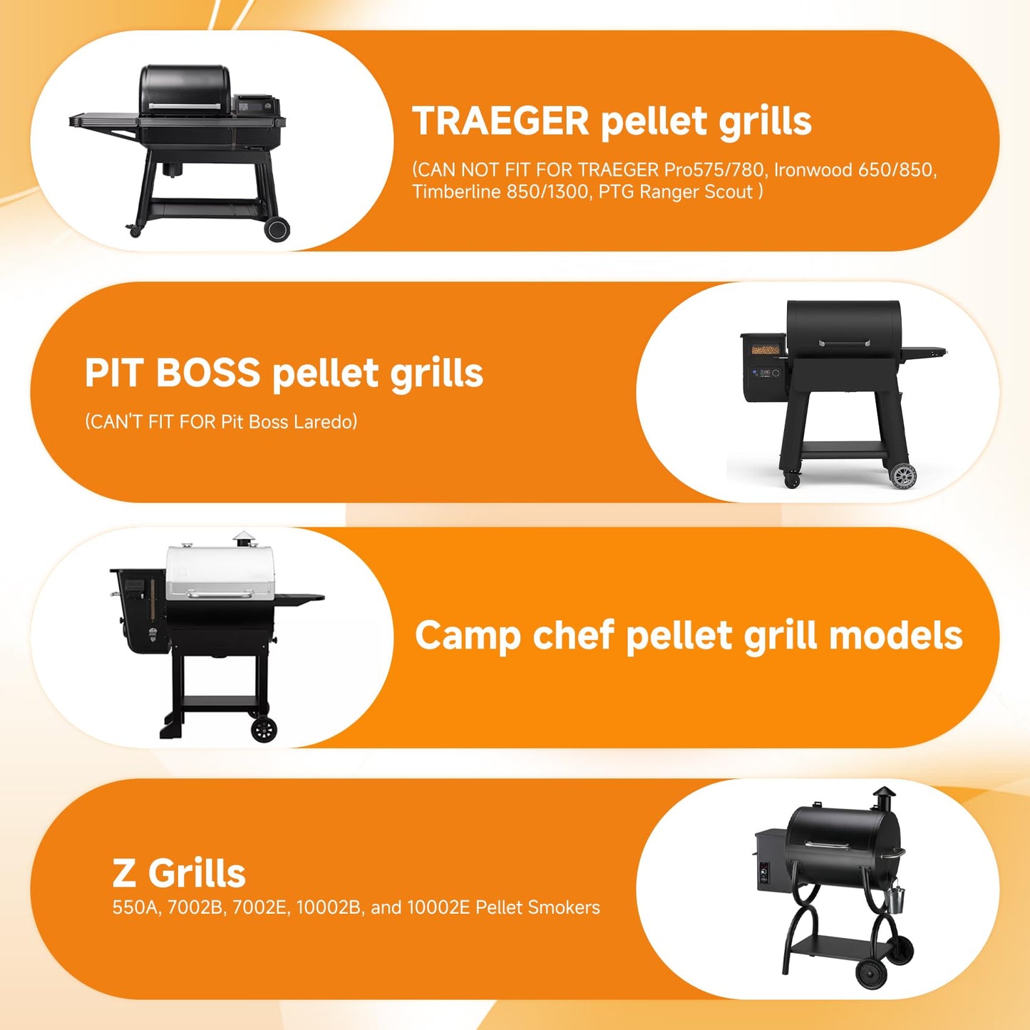 Auger Motor,Grill Induction Fan Kit,Fire Burn Pot and Hot Rod Ignitor,Traeger Parts Replacement Traeger Grill Parts for Pit Boss Grill Parts and Auger Motor for Traeger Grill,Traeger Fan Ignitor Kit