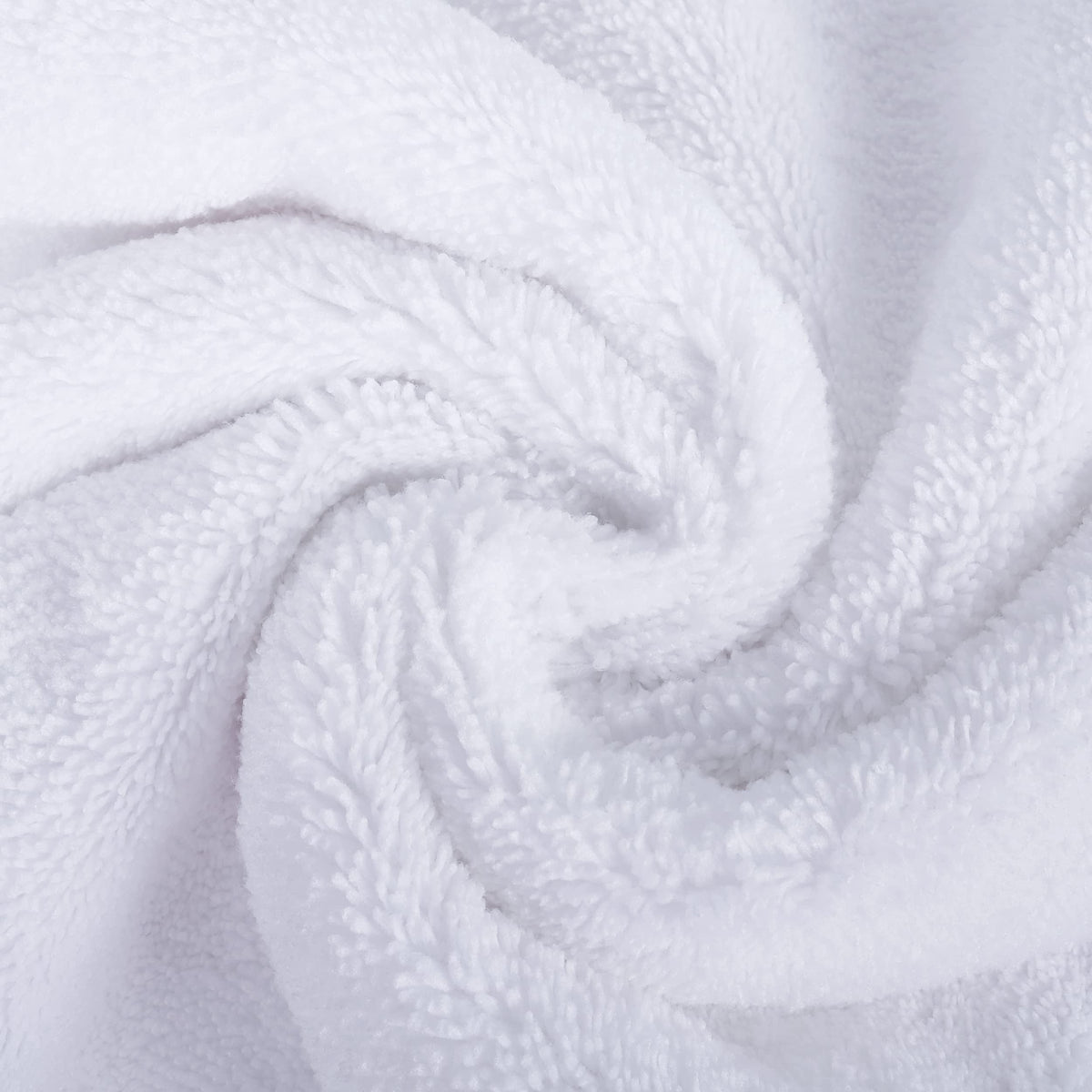 Polyte Microfiber Quick Dry Lint Free Bath Towel, 57 x 30 in, Pack of 4 (White)