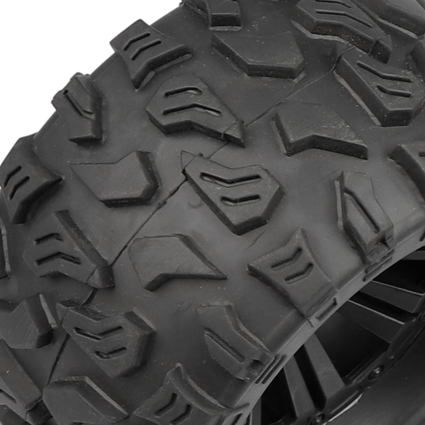 Acekeeps RC MT Tires Mounted 12mm Hex Wheels OD 125mm for 1/10 Traxxas Stampede Hoss HPI Volcano HSP RC Car, 4-Pack Black